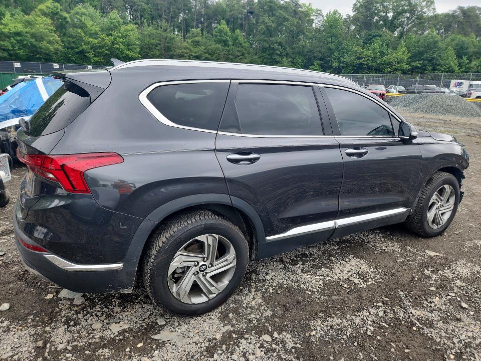2021 Hyundai Santa fe VIN 5NMS34AJ7MH332716 COPART salvage auction — FRONT END, Md - Cert Of Salvage > 75% Damage, sold $6,400 on 2026-07-02 (photo 3)