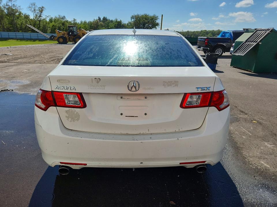 2010 Acura Tsx VIN JH4CU2F67AC005266 COPART salvage auction — ROOF, Fl - Certificate Of Title, sold $975 on 2026-07-21 (photo 6)