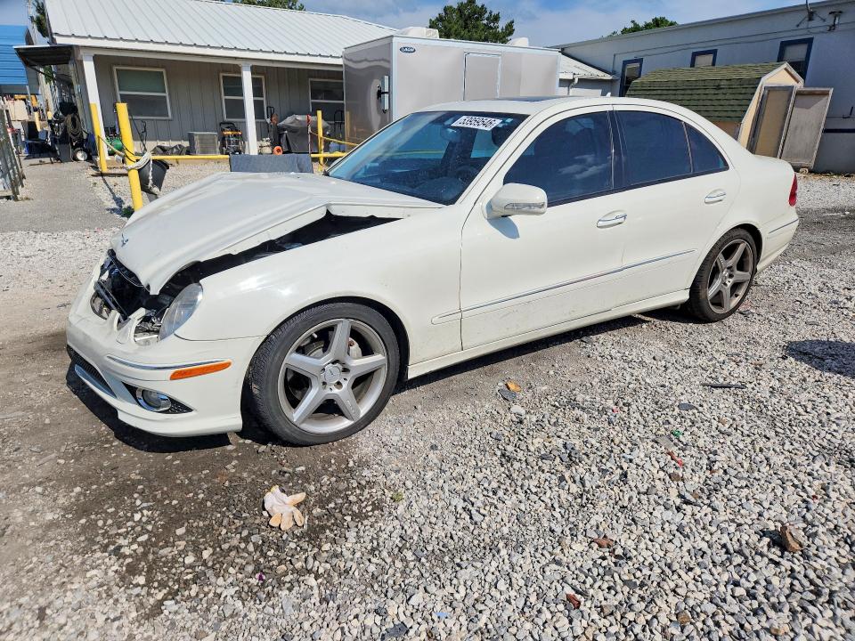 2009 Mercedes-benz E-klasse VIN WDBUF56X59B380437 COPART salvage auction — FRONT END, Ar - Cert Of Title-Salvage, sold $1,000 on 2026-07-06 (photo 1)