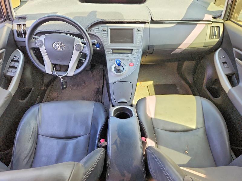 2012 Toyota Prius VIN JTDKN3DU0C1532789 COPART salvage auction — FRONT END, Il - Salvage Certificate, sold $525 on 2026-07-14 (photo 8)