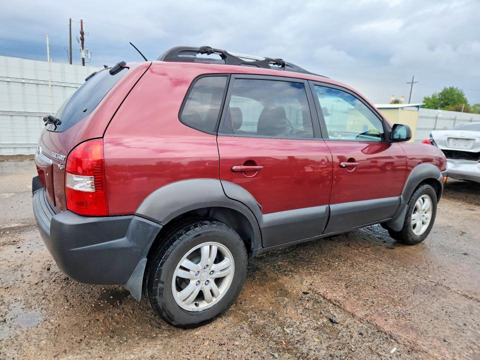 2006 Hyundai Tucson VIN KM8JN72D06U362258 COPART salvage auction — FRONT END, Co - Public - Salvage Title, sold $600 on 2026-07-22 (photo 3)