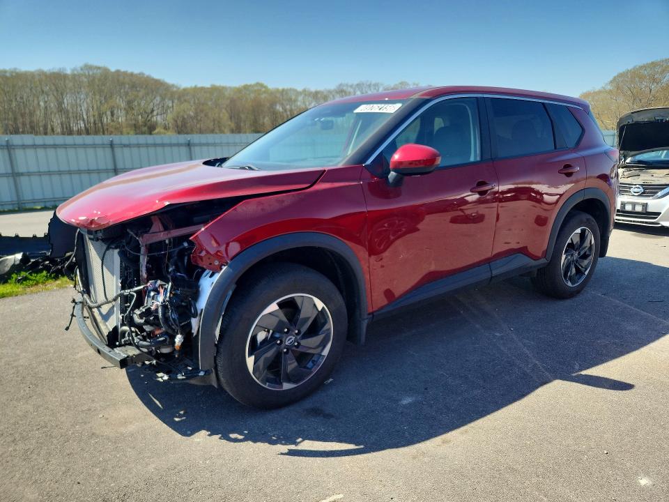 2024 Nissan Rogue VIN 5N1BT3BB6RC725075 COPART salvage auction — FRONT END, Va - Cert Of Title - Salvage, sold $8,700 on 2026-07-29 (photo 1)