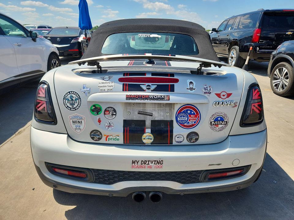 2012 Mini Cooper VIN WMWSY3C52CT144224 COPART salvage auction — FRONT END, Id - Salvage Certificate Of Title, sold $1,150 on 2026-08-06 (photo 6)