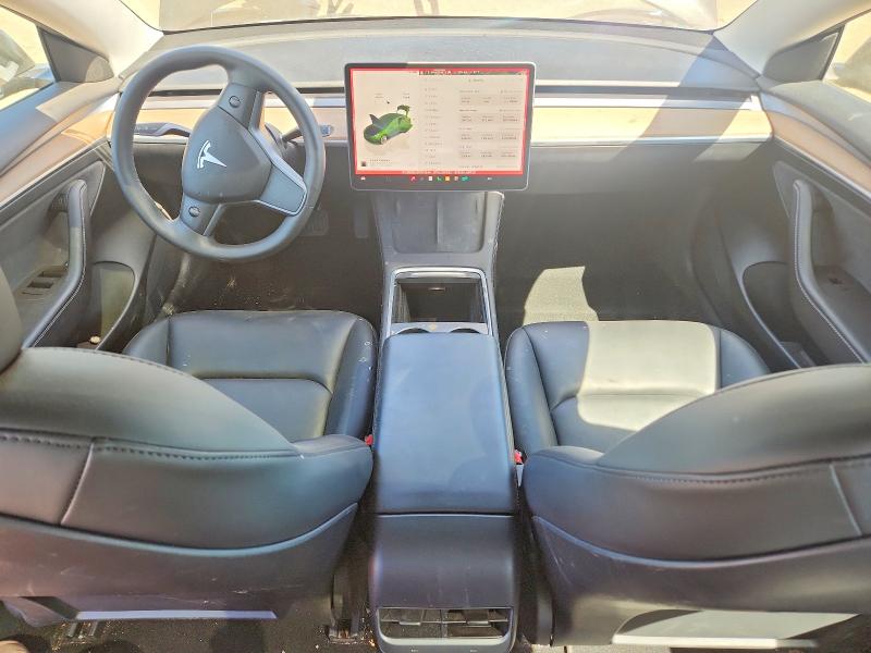 2023 Tesla Model 3 VIN 5YJ3E1EB2PF673544 COPART salvage auction — HAIL, Il - Salvage Certificate, sold $11,700 on 2026-07-14 (photo 8)