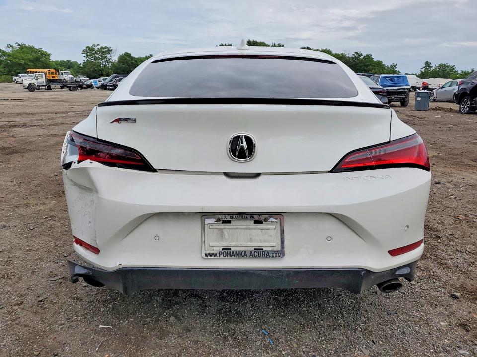 2024 Acura Integra VIN 19UDE4H66RA023617 COPART salvage auction — SIDE, Md - Cert Of Salvage > 75% Damage, sold $9,200 on 2026-07-28 (photo 6)
