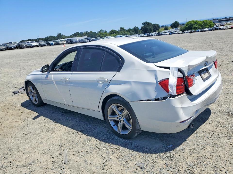 2015 BMW 3 series VIN WBA3A5G55FNS91046 COPART salvage auction — REAR END, Ca - Salvage Certificate, sold $2,450 on 2026-08-13 (photo 2)