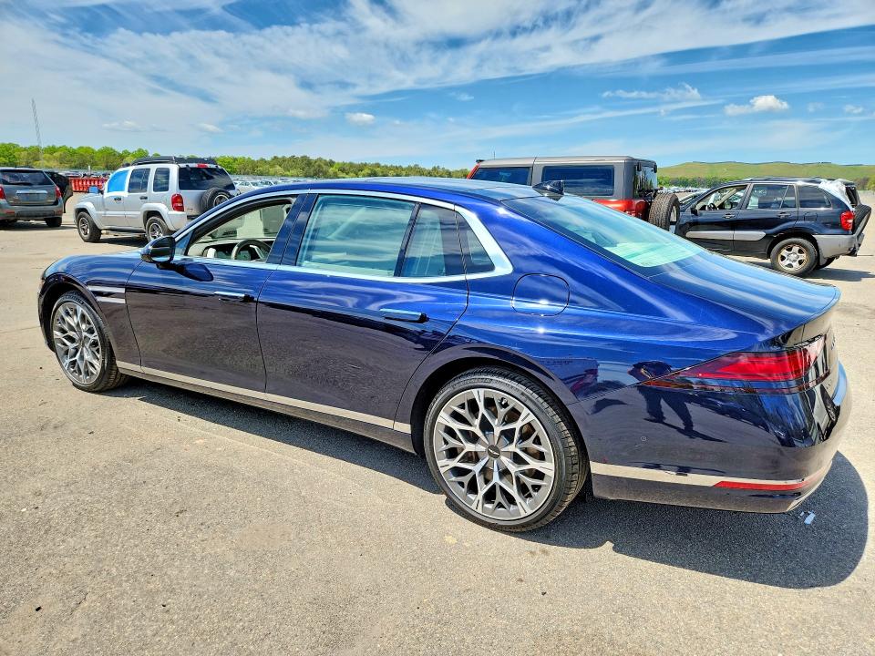 2024 Genesis G90 VIN KMTFC4SDXRU037850 COPART salvage auction — FRONT END, NY - MV-907A SALVAGE CERTIFICATE, sold $26,750 on 2026-07-13 (photo 2)