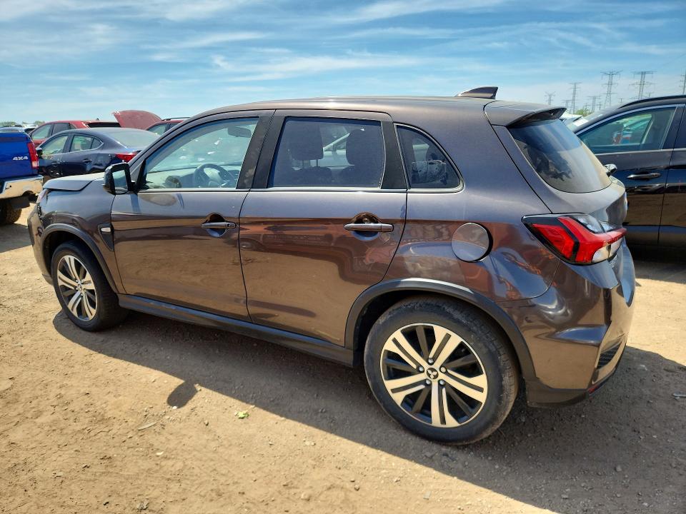 2020 Mitsubishi Outlander VIN JA4AP3AU1LU016525 COPART salvage auction — FRONT END, Il - Certificate Of Title (P), sold $4,500 on 2026-07-09 (photo 2)