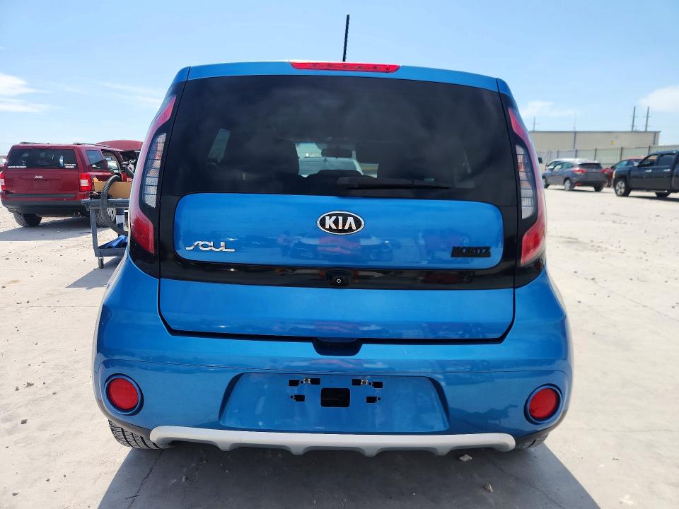 2018 Kia VIN KNDJP3A50J7563845 COPART salvage auction — FRONT END, Tx - Salvage Vehicle Title, sold $825 on 2026-07-28 (photo 6)