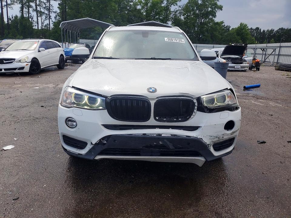 2015 BMW X3 VIN 5UXWX7C50F0K34409 COPART salvage auction — FRONT END, SC - CERT OF TITLE-SALVAGE, sold $1,500 on 2026-07-20 (photo 5)
