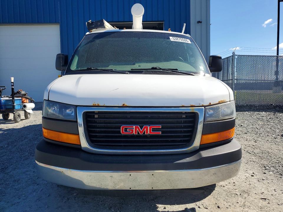 2016 Gmc Savana VIN 1GTW7AFF3G1327293 COPART salvage auction — REAR END, Ns - Salvage Title, sold $525 on 2026-07-09 (photo 5)
