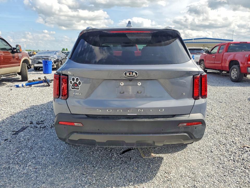 2021 Kia VIN 5XYRLDLC5MG004931 COPART salvage auction — FRONT END, Tx - Salvage Vehicle Title, sold $7,400 on 2026-07-20 (photo 6)