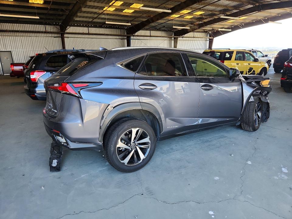 2021 Lexus VIN JTJGJRDZ8M2154939 COPART salvage auction — FRONT END, Ca - Salvage Certificate, sold $5,300 on 2026-07-30 (photo 3)