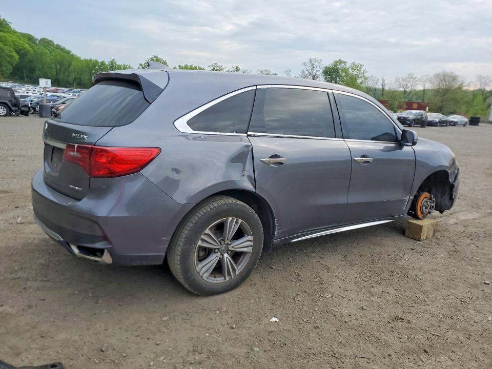 2020 Acura VIN 5J8YD4H33LL018753 COPART salvage auction — FRONT END, Ny - Mv-907A Salvage Certificate, sold $4,800 on 2026-07-02 (photo 3)
