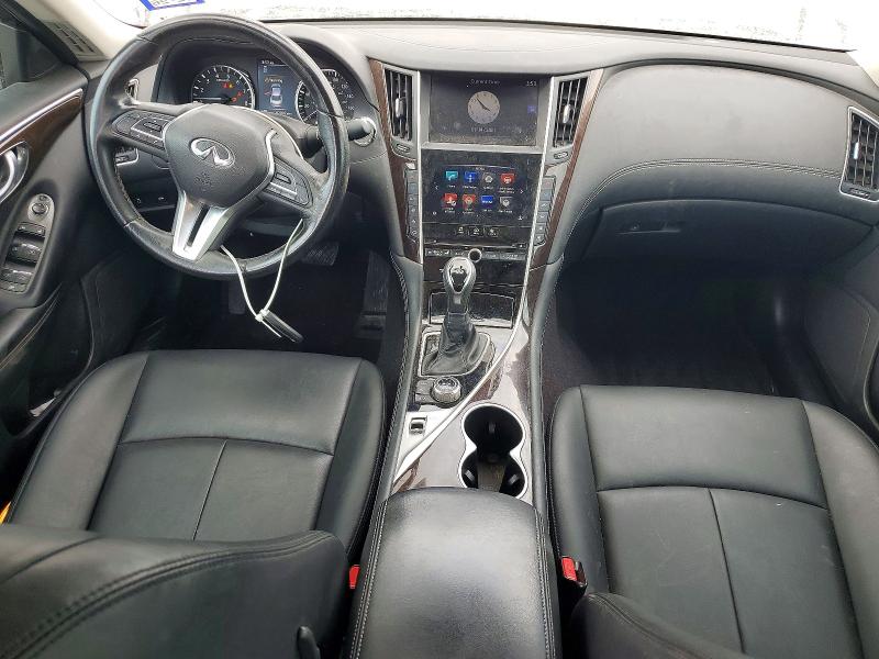 2019 Infiniti Q50 VIN JN1EV7AP3KM518193 COPART salvage auction — SIDE, Tx - Salvage Vehicle Title, sold $4,300 on 2026-07-02 (photo 8)