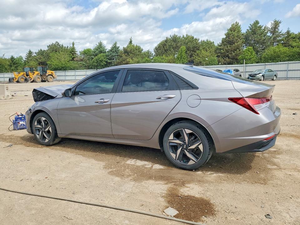 2023 Hyundai Elantra VIN KMHLS4AG4PU596609 COPART salvage auction — FRONT END, IL - SALVAGE CERTIFICATE, sold $3,300 on 2026-07-07 (photo 2)