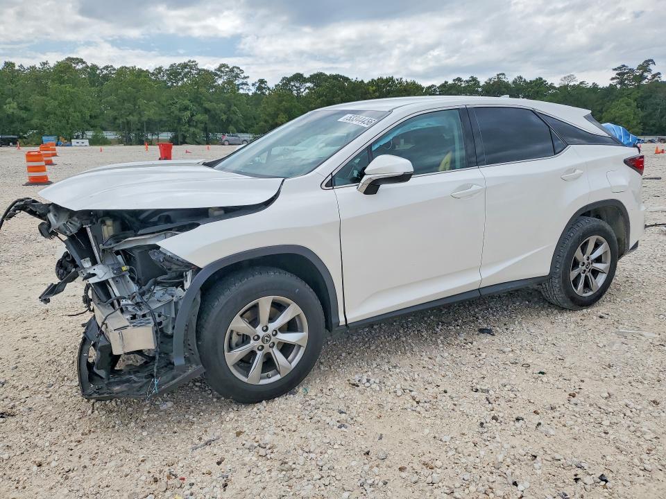 2018 Lexus Rx VIN 2T2ZZMCA6JC101801 COPART salvage auction — FRONT END, Tx - Salvage Vehicle Title, sold $8,300 on 2026-07-10 (photo 1)