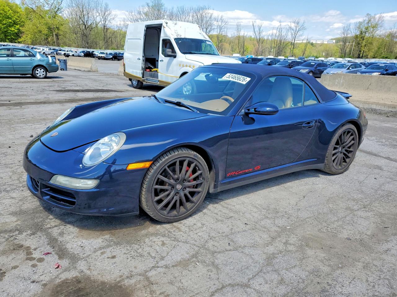 2007 Porsche 911 VIN WP0CB29977S775298 COPART salvage auction — Water/Flood, FL - CERT OF TITLE SLVG REBUILDABLE, sold $32,000 on 2026-06-11 (photo 1)