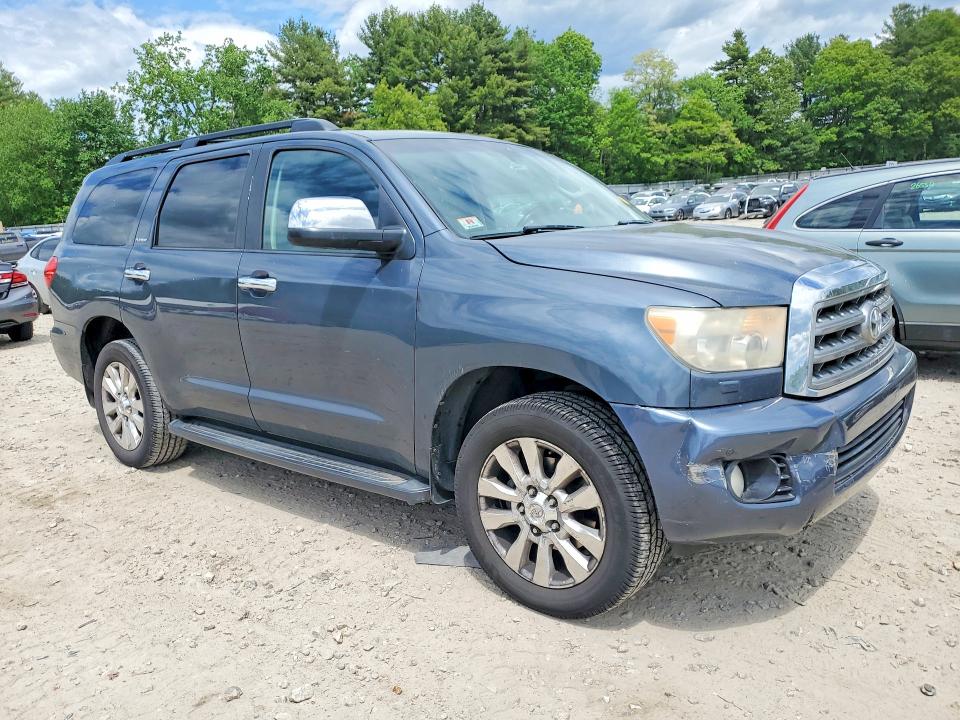 2008 Toyota Sequoia VIN 5TDBY67A18S017014 COPART salvage auction — MINOR DENT/SCRATCHES, Ma - Certificate Of Title, sold $3,900 on 2026-07-27 (photo 4)