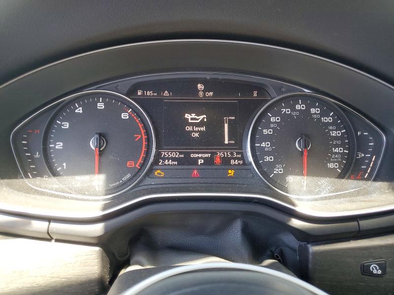 2019 Audi A5 VIN WAUDNCF57KA064666 COPART salvage auction — FRONT END, CA - SALVAGE CERTIFICATE, sold $4,600 on 2026-07-30 (photo 9)