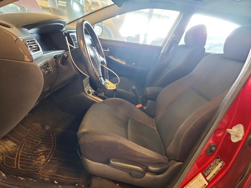 2006 Toyota VIN 2T1BY30EX6C550884 COPART salvage auction — FRONT END, Ca - Salvage Certificate, sold $1,200 on 2026-07-02 (photo 7)
