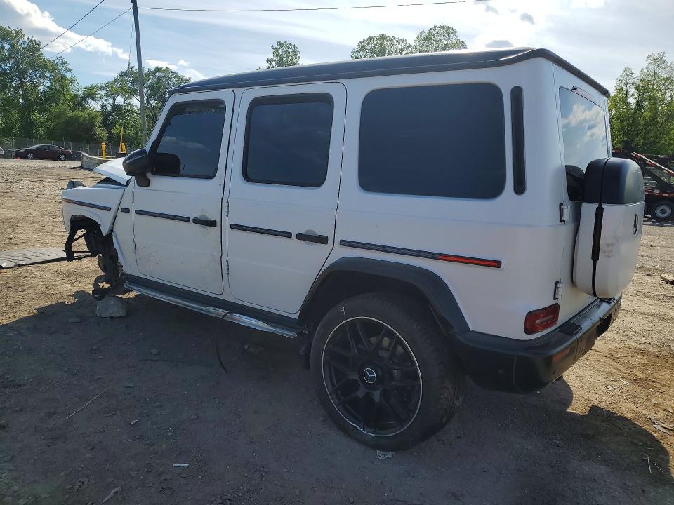2025 Mercedes-benz G-klasse VIN W1NWM0AB4SX035187 COPART salvage auction — FRONT END, Md - Cert Of Salvage > 75% Damage, sold $425 on 2026-07-21 (photo 2)