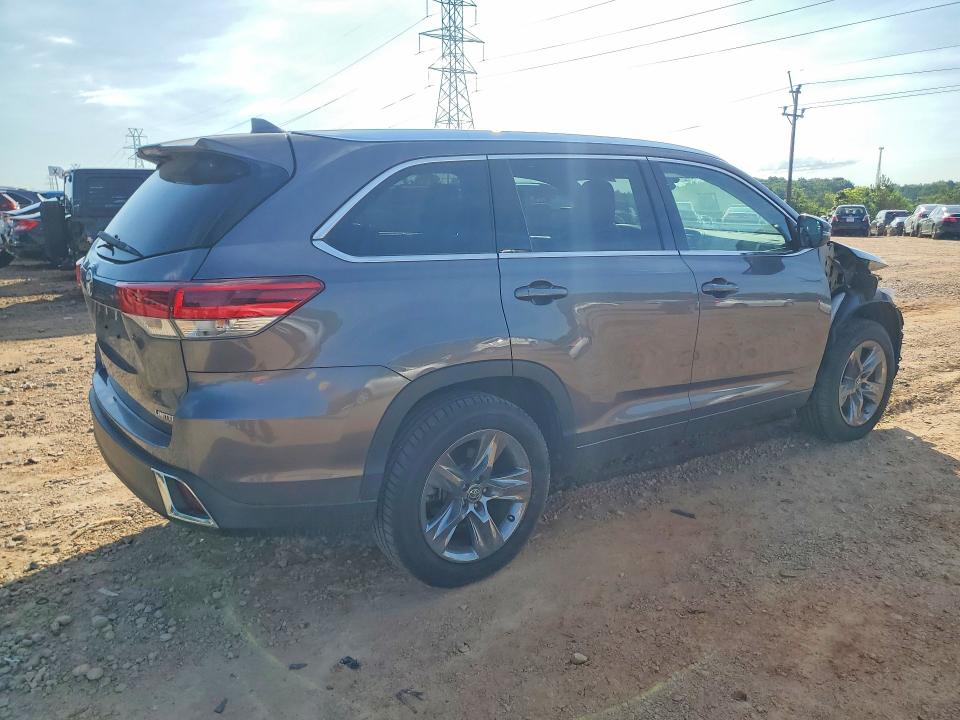 2019 Toyota Highlander VIN 5TDYZRFHXKS308884 COPART salvage auction — FRONT END, Nc - Salvage Certificate Of Title, sold $12,000 on 2026-07-06 (photo 3)