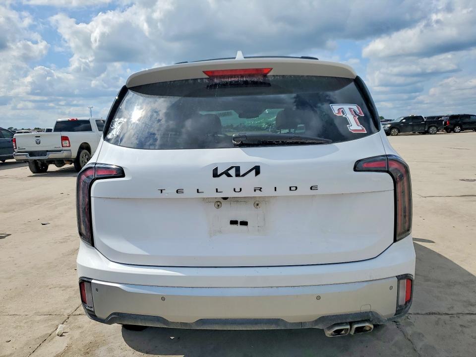 2024 Kia Telluride VIN 5XYP34GC5RG527584 COPART salvage auction — HAIL, Tx - Certificate Of Title, sold $1,300 on 2026-07-30 (photo 6)
