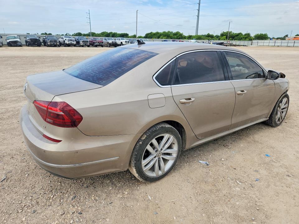 2018 Volkswagen Passat VIN 1VWBA7A35JC002136 COPART salvage auction — FRONT END, Tx - Salvage Vehicle Title, sold $475 on 2026-07-04 (photo 3)