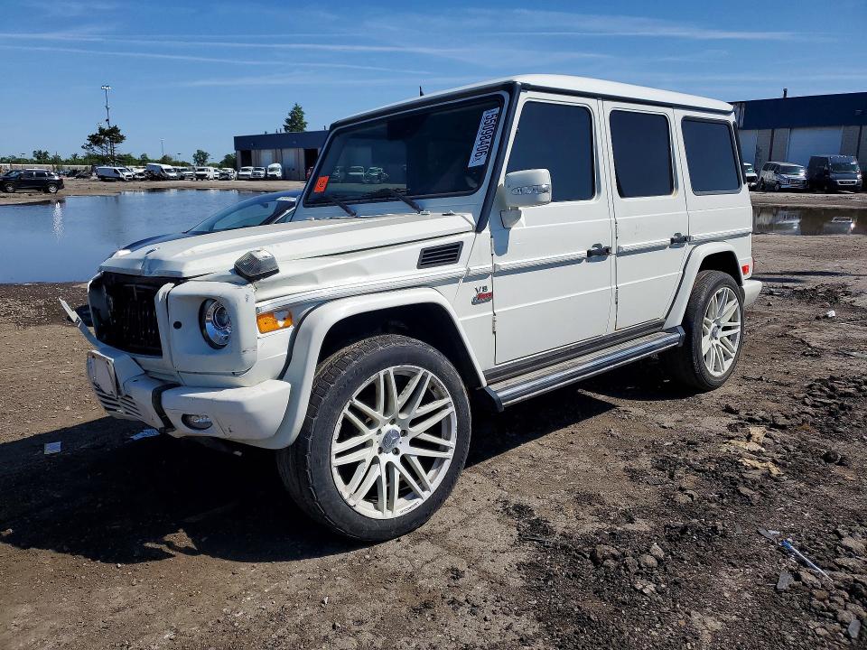 2011 Mercedes-benz G-class VIN WDCYC3HF6BX190945 COPART salvage auction — FRONT END, MI - CERTIFICATE OF TITLE, sold $14,700 on 2026-07-10 (photo 1)