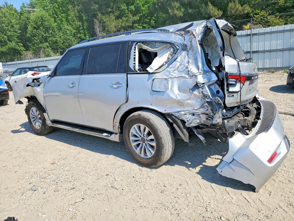 2023 Nissan VIN JN8AY2AD3P9690640 COPART salvage auction — REAR END, Va - Cert Of Title - Salvage, sold $6,300 on 2026-07-07 (photo 2)