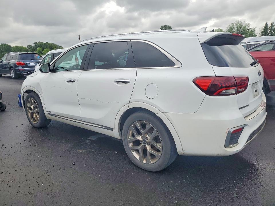 2019 Kia Sorento VIN 5XYPKDA54KG522900 COPART salvage auction — FRONT END, Or - Salvage Title Certificate, sold $4,400 on 2026-07-15 (photo 2)