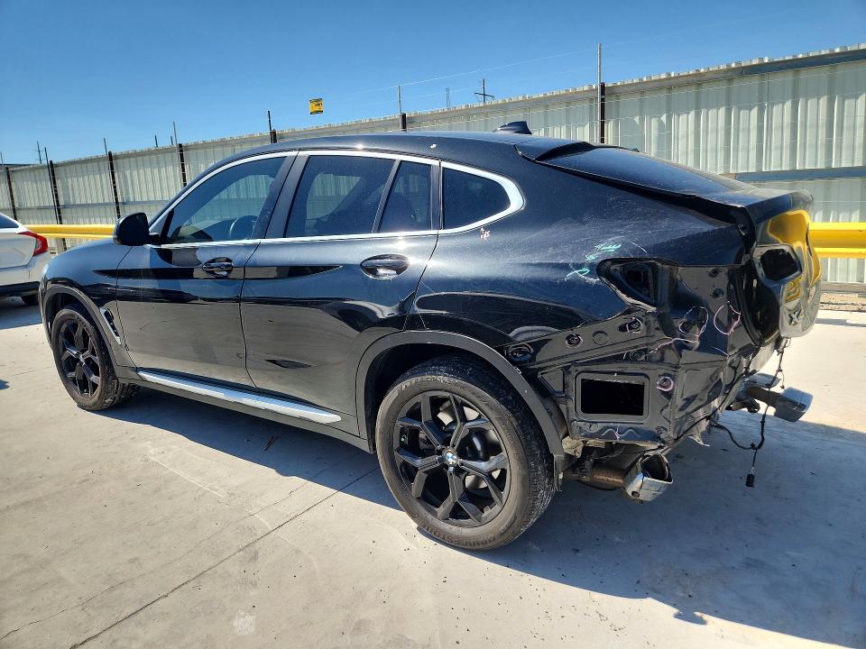 2024 BMW X4 VIN 5UX33DT03R9W97548 COPART salvage auction — REAR END, Tx - Salvage Vehicle Title, sold $24,700 on 2026-07-10 (photo 2)