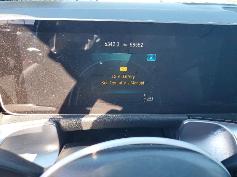 2021 Mercedes-benz Glb VIN W1N4M4HBXMW105076 COPART salvage auction — FRONT END, Pa - Certificate Of Salvage, sold $10,000 on 2026-07-02 (photo 9)