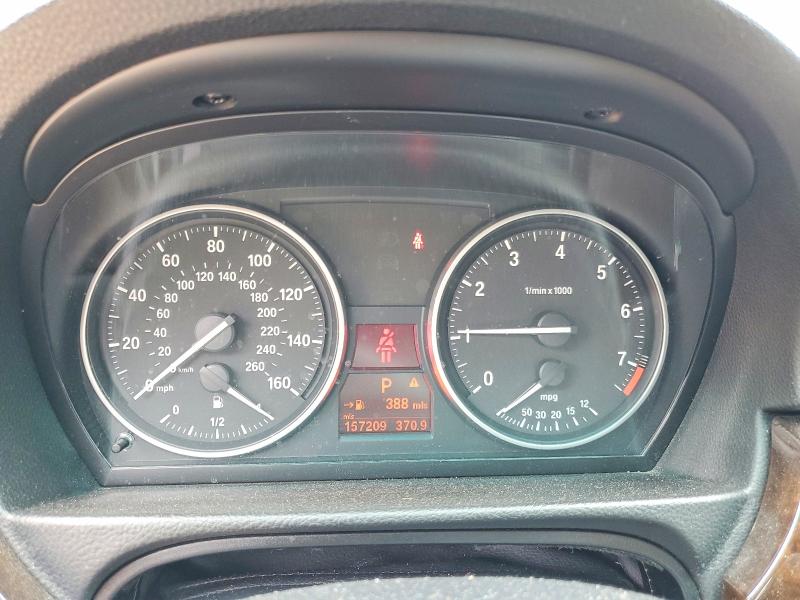 2010 BMW 3er VIN WBAPH7G55ANM52934 COPART salvage auction — FRONT END, Ga - Rebuilt With Theft History, sold $525 on 2026-07-17 (photo 9)