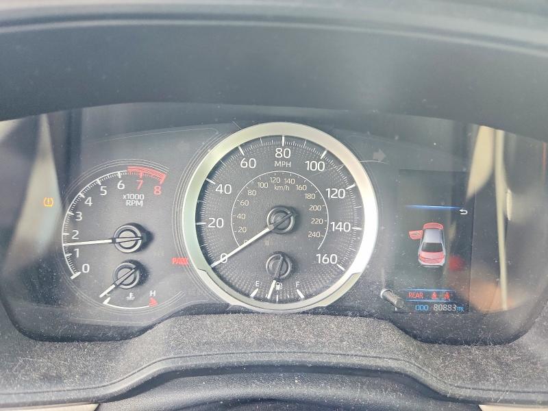 2021 Toyota Corolla VIN 5YFEPMAE8MP209923 COPART salvage auction — FRONT END, Ma - Cert Of Title-Salvage, sold $4,300 on 2026-07-21 (photo 9)