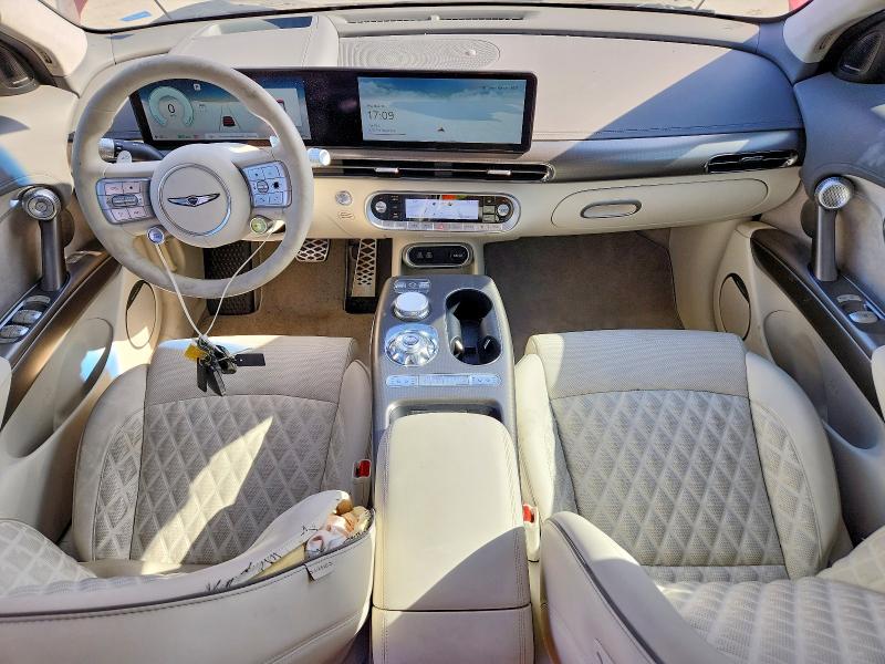 2023 Genesis Gv60 VIN KMUKEDTBXPU015412 COPART salvage auction — SIDE, Tx - Salvage Vehicle Title, sold $12,800 on 2026-07-09 (photo 8)