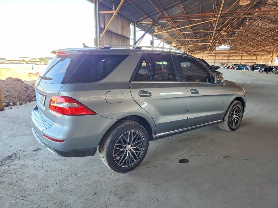 2015 Mercedes-benz Ml-class VIN 4JGDA5JBXFA475049 COPART salvage auction — NORMAL WEAR, Fl - Certificate Of Title, sold $5,100 on 2026-07-08 (photo 3)