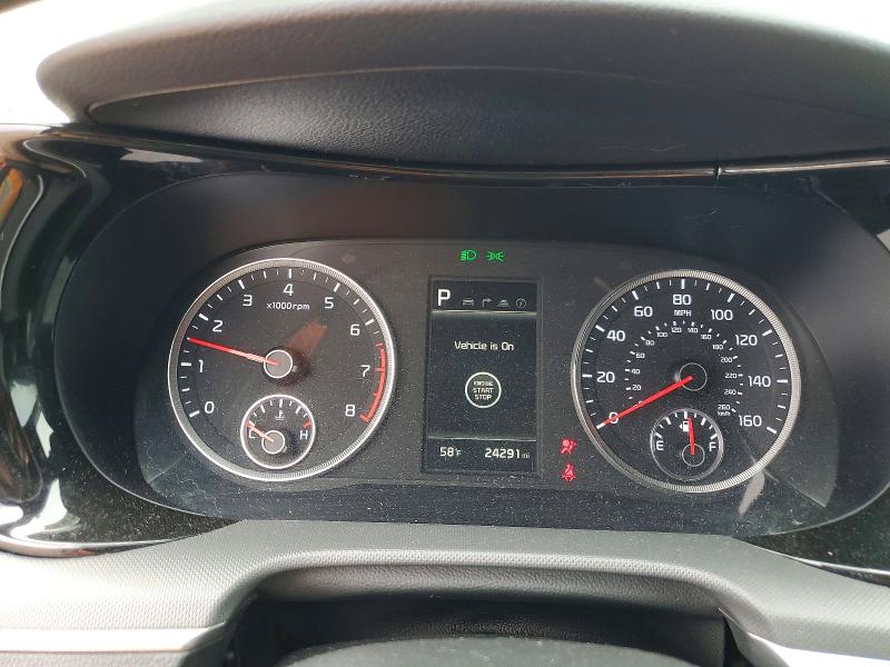 2022 Kia K5 VIN 5XXG64J25NG153869 COPART salvage auction — FRONT END, Il - Salvage Certificate, sold $5,700 on 2026-07-28 (photo 9)