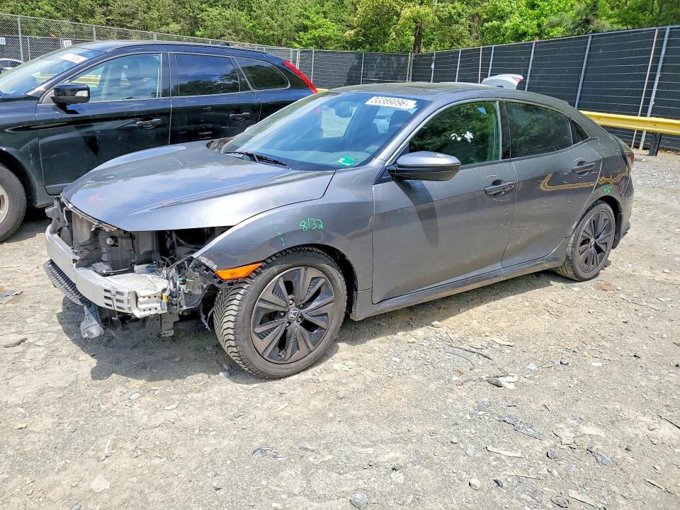 2018 Honda Civic VIN SHHFK7H58JU204432 COPART salvage auction — FRONT END, Md - Cert Of Salvage < 75% Damage, sold $3,750 on 2026-07-14 (photo 1)