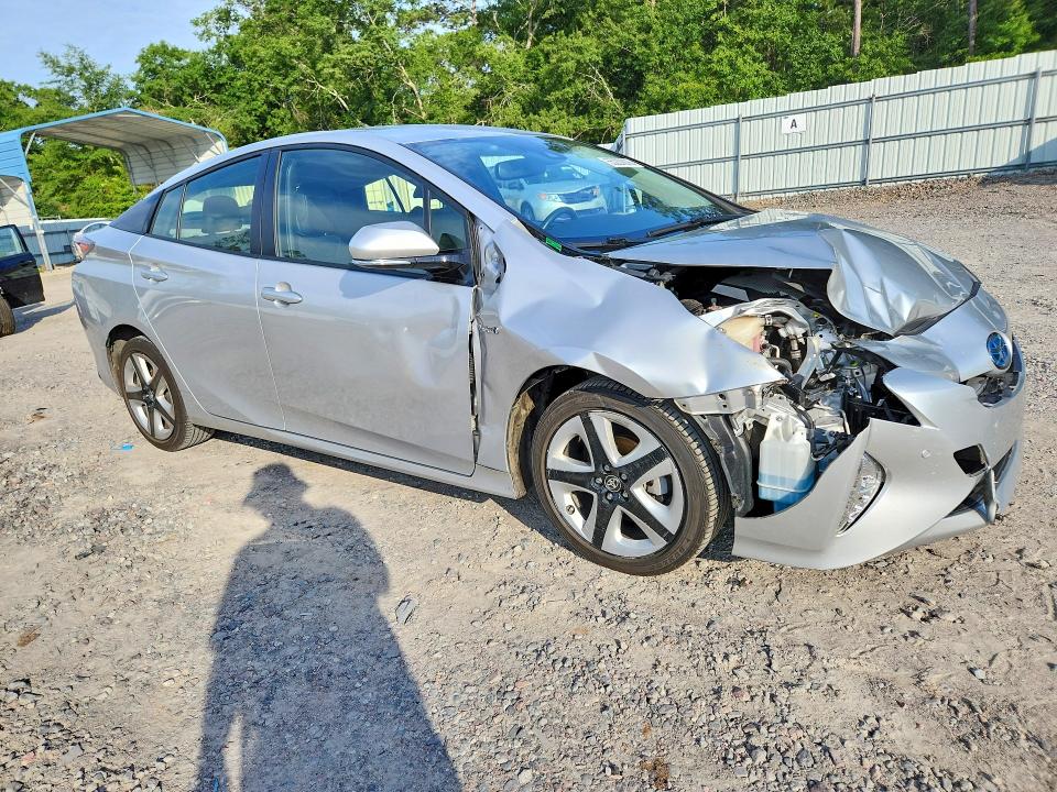 2018 Toyota Prius VIN JTDKARFU7J3553832 COPART salvage auction — FRONT END, Sc - Cert Of Title-Salvage, sold $4,750 on 2026-07-14 (photo 4)