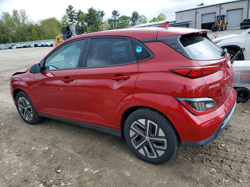2022 Hyundai VIN KM8K53AG9NU157948 COPART salvage auction — FRONT END, Salvage Title, sold $3,900 on 2026-07-23 (photo 2)