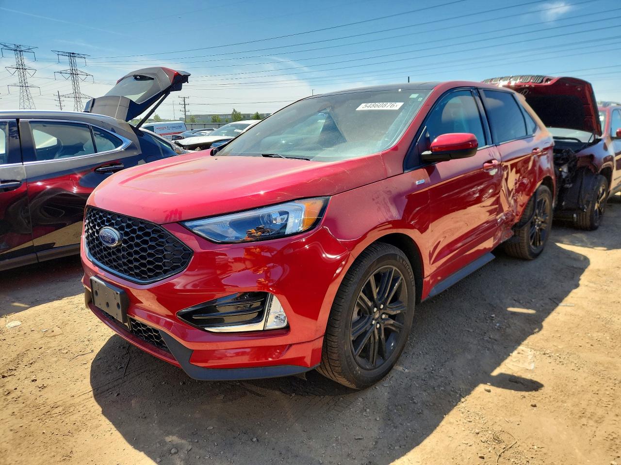 2022 Ford Edge VIN 2FMPK4J90NBA24491 — COPART salvage auction photo