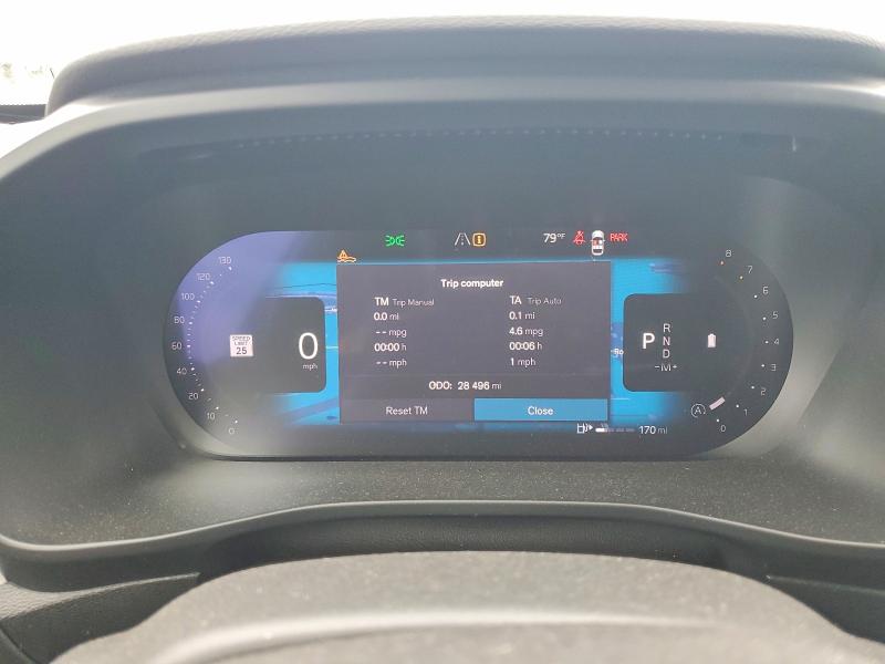 2024 Volvo Xc40 VIN YV4L12UM0R2251683 COPART salvage auction — HAIL, Oh - Cert Of Title-Salvage, sold $14,300 on 2026-07-20 (photo 9)