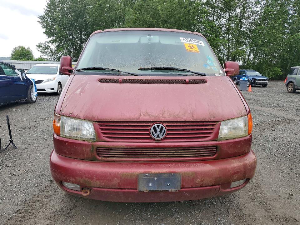 2003 Volkswagen Eurovan VIN WV2MB470X3H034933 COPART salvage auction — MECHANICAL, Wa - Vehicle Cert Of Ownership-Titl, sold $275 on 2026-07-27 (photo 5)