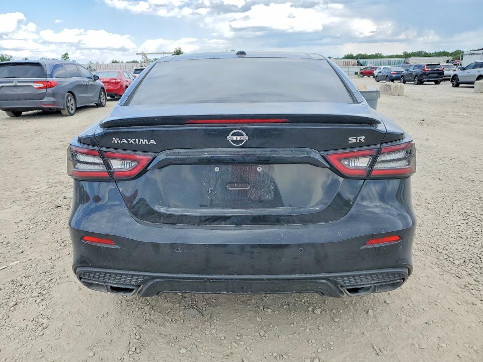 2023 Nissan Maxima VIN 1N4AA6EV1PC504970 COPART salvage auction — HAIL, Ks - Cert Of Title-Salvage, sold $12,100 on 2026-07-09 (photo 6)