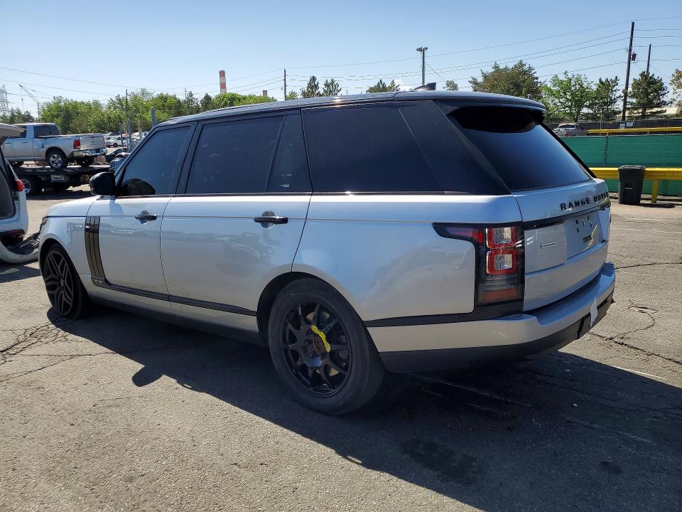 2017 Land rover RANGE ROVER VIN SALGS5FE0HA347304 COPART salvage auction — SIDE, Co - Public - Salvage Title, sold $7,900 on 2026-08-01 (photo 2)