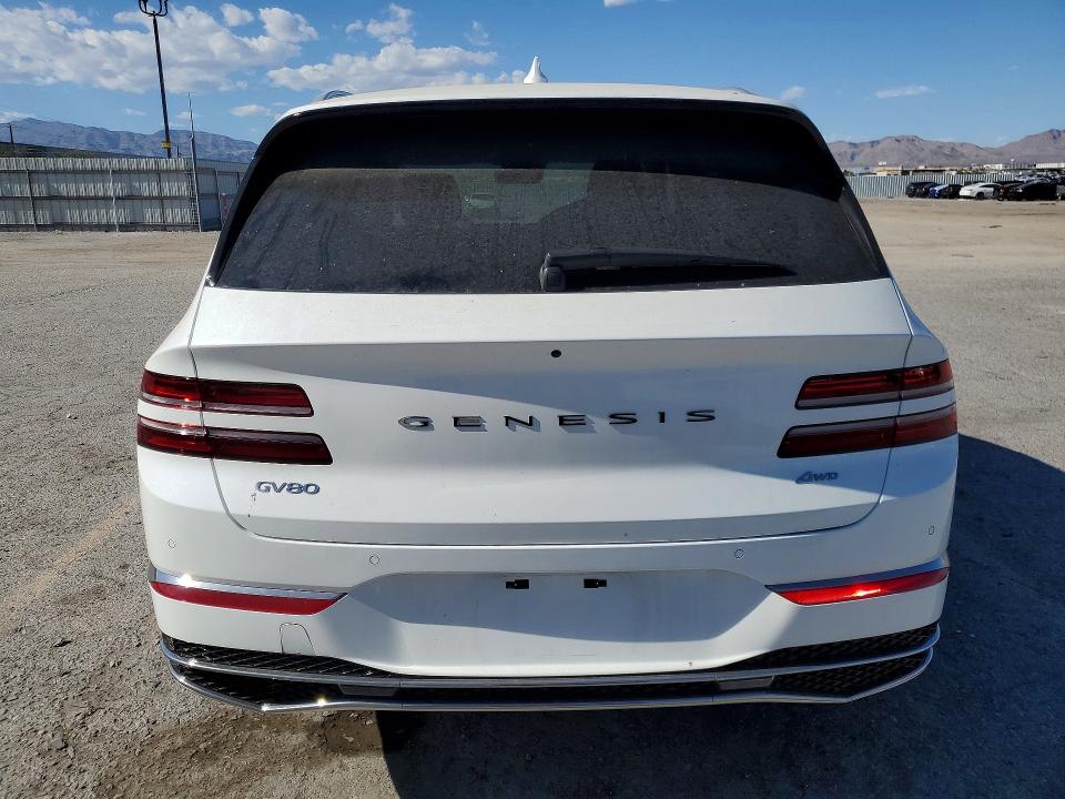 2026 Genesis Gv80 VIN KMUHGESB6TU305586 COPART salvage auction — FRONT END, Ca - Certificate Of Title, sold $19,900 on 2026-07-21 (photo 6)