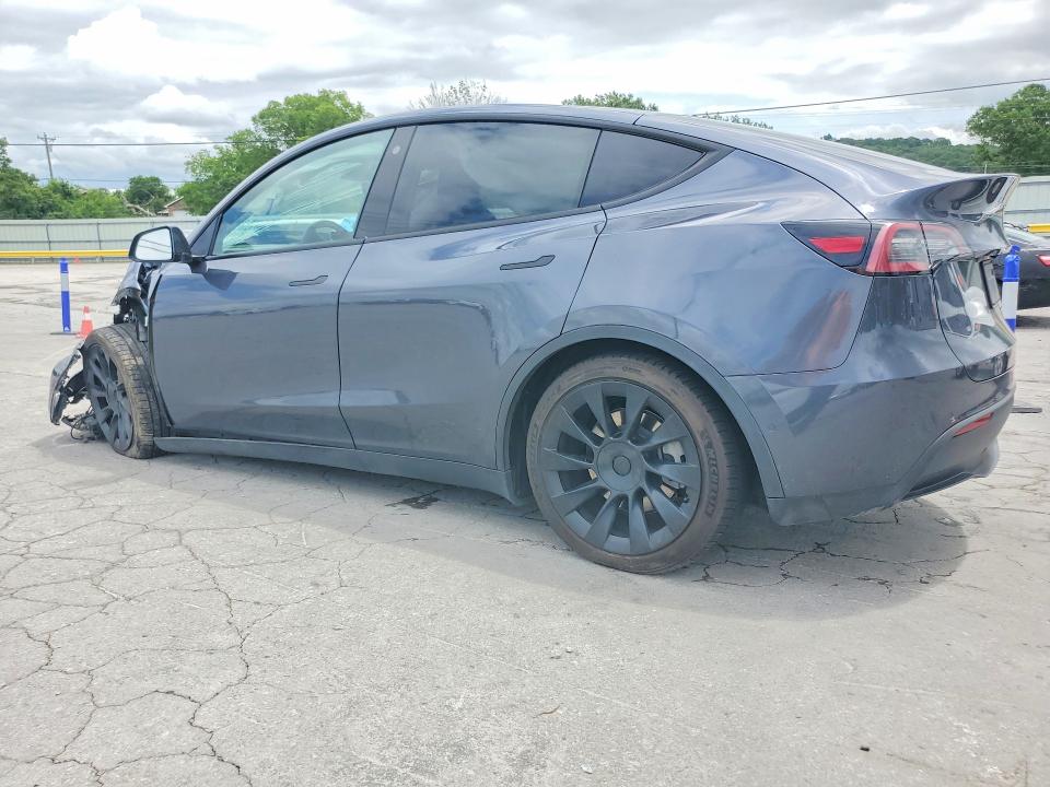2022 Tesla Model y VIN 7SAYGDEE7NA006364 COPART salvage auction — FRONT END, Tn - Salvage Certificate, sold $6,400 on 2026-07-15 (photo 2)