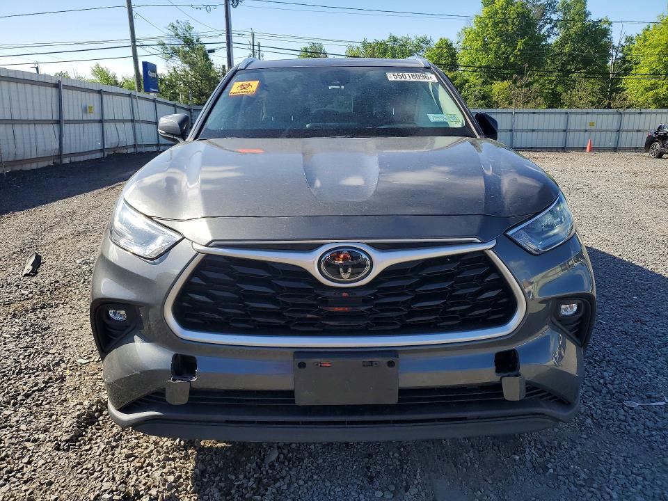 2020 Toyota Highlander VIN 5TDGZRBH9LS522946 COPART salvage auction — SIDE, Ny - Mv-907A Salvage Certificate, sold $12,800 on 2026-07-02 (photo 5)